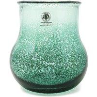 Verano Spanish Ceramics Glass Rimma Clear Home Dcor Round Teardrop Jar (H) 20cm in Teal
