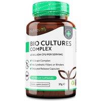 Nutravita 40 Billion CFU 15 Strain Bio Complex Cultures for Digestive Health in White