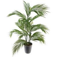 Leaf 90cm Artificial Palm Tree in Decorative Planter in Green