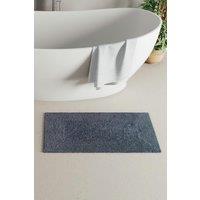 Panda London Panda Bamboo Bath Rug in Navy