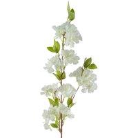 Leaf Artificial 100cm White Artificial Blossom Stem