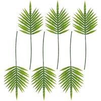 Leaf Pack of 6 x 95cm Green Palm | Size: 6 x 95 cm