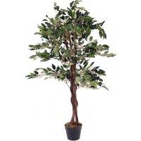 Oypla Artificial Ficus Tree Plant in Green