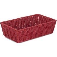 Red Hamper Red Paper Rope Tray