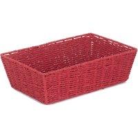 Red Hamper Red Paper Rope Tray