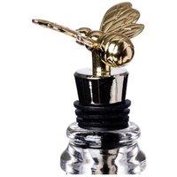Selbrae House Bottle Stopper - Gold Bee in Metallics