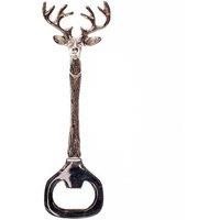 Selbrae House Bottle Opener - Stag in Metallics