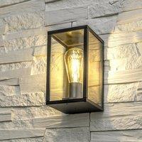 CGC Lighting 'Scarlett' Black Outdoor Lantern Wall Light