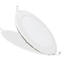 ENER-J 12W Recessed Round LED Mini Panel 175mm diameter (Hole Size 160mm), CE Driver, 90 Lm/Watt, RA 80, 4000K in White