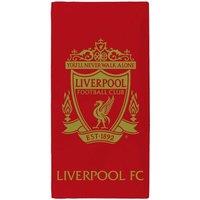 Liverpool FC Red & Gold Towel 70x140cm | Size: 70x140 cm