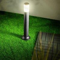 CGC Lighting 'Humera' Large Black Modern Outdoor Post Light