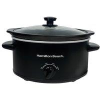 Hamilton Beach 'The Comfort Cook' 3.5L Black Slow Cooker HBSC040B