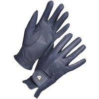 Aubrion Leather Riding Gloves in Navy | Size: Large