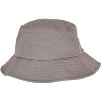 Yupoong Flexfit Cotton Twill Bucket Hat in Grey