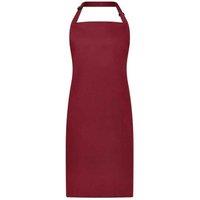 Brand Lab Bibbed Apron in Burgundy