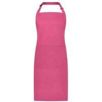 Brand Lab Bibbed Full Apron in Fuchsia
