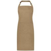 Brand Lab Bibbed Full Apron in Khaki