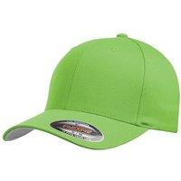 Flexfit Wooly Combed Cap in Bottle Green | Size: 2XL