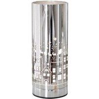 Something Different Christmas Village Aroma Lamp in Silver