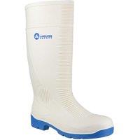 Amblers 'FS98' Safety Wellington Boots in White | Size: 6