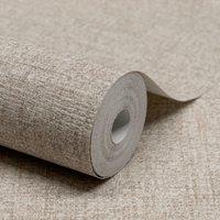 Grandeco Paul Moneypenny Rotan Textile Textured Wallpaper in Beige