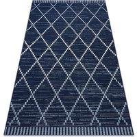 RugsX Color Rug in Blue | Size: 60 cm x 110 cm