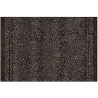 RugsX Malaga Doormat in Brown | Size: 66 cm x 240 cm