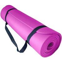 Azure 10mm Soft Air Flow Yoga Exercise Mat in Pink
