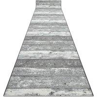RugsX Anti-Slip Runner in Grey | Size: 80 cm x 190 cm