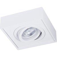 Milagro Nusa Square Ceiling Light Matt White Great Spotlight Upgrade
