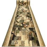 RugsX Bcf Impresja Runner in Green | Size: 70 cm x 130 cm