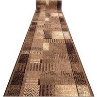 RugsX Anti-Slip Essenza Runner in Beige | Size: 100 cm x 120 cm