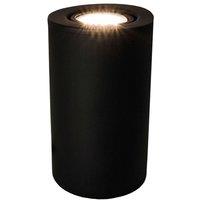 Happy Homewares Uplighter Floor or Table Lamp with Tilt Capability - GU10 in Black