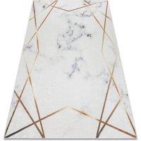 RugsX Andre Rug in White | Size: 80 cm x 150 cm