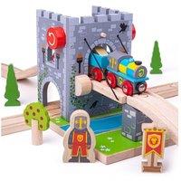 Bigjigs Rail Drawbridge Toy in Grey