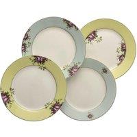 Aynsley China 'Archive Rose' Dessert Plate Set