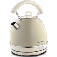 Ariete Dome Kettle, 1.7 Litre Capacity in Beige