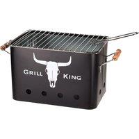 Redcliffs BBQ Rectangular Mat Black With Wooden Grips