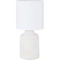 Eglo Bellariva Ceramic & Fabric Table Lamp in Cream