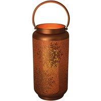 Netagon Battery Golden Lantern with Snowflakes Design in Gold
