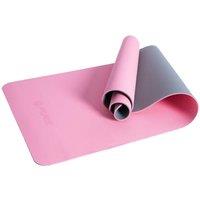 Pure2Improve Non-slip Yoga Fitness Mat With Strap in Pink