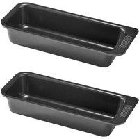 Pyrex Set of 2 Magic Loaf Pan, 26cm in Black