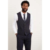 Burton Men's Navy Slim Fit Essential Waistcoat | Size: Medium