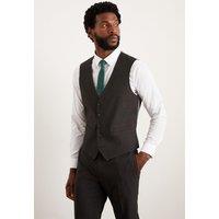 Burton Men's Charcoal Essential Waistcoat | Size: Small
