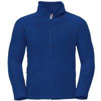 Russell Men's Full Zip Outdoor Fleece Jacket in Royal | Size: Medium