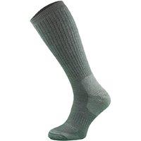 COMODO Men's 1 Pack Alpaca Merino Wool Heavyweight Hiking Socks in Grey | Size: 3-5.5