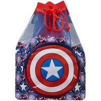 Marvel Men's Avengers Captain America Swim Bag in Blue