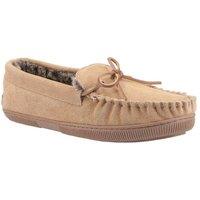 Hush Puppies Men's 'Ace' Suede Classic Slippers in Tan | Size: 8