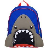 Harry Bear Men's Shark Backpack in Blue