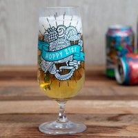 Boxer Gifts Men's 21st Birthday' Craft Beer Glass in Clear